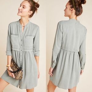 🆕 ANTHROPOLOGIE Cloth & Stone Lila Chambray Dress